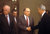 Yitzhak Rabin, Francois Mitterand et Shimon Pérès