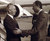 Laurent Fabius accueille Shimon Peres