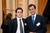 Johan Drylewicz, Président du Junior Consulting Club et Max-David Ghozlan, ancien Président du Young Business Club de la CCFI