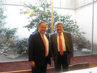 Photo Elie Cohen et Henri Cukierman